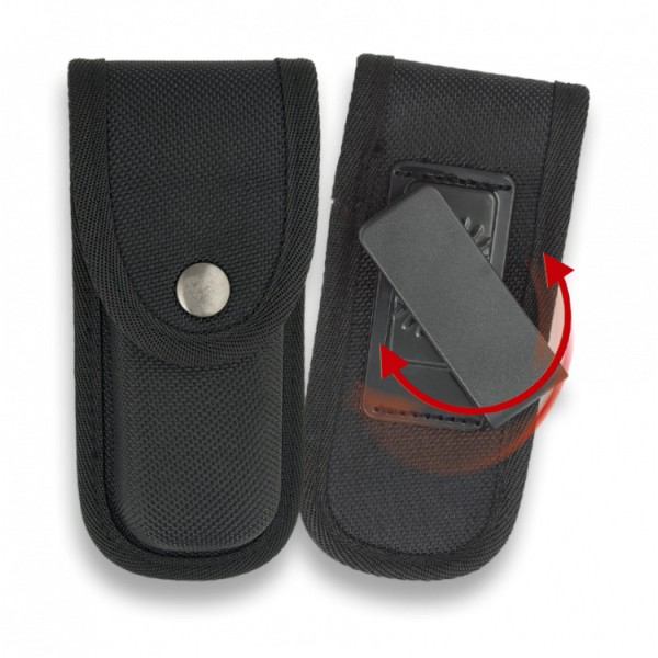 Pouzdro na nůž ALBAINOX 34080 - černé s rotačním klipem