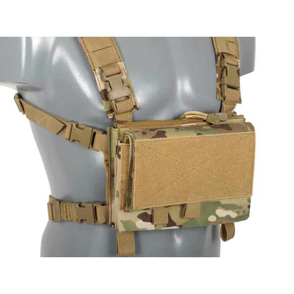 Nosič taktický hrudní 8FIELDS Hybrid Chest Rig - multicam