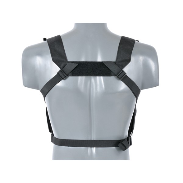 Nosič taktický hrudní 8FIELDS Patrol Chest Rig - černý