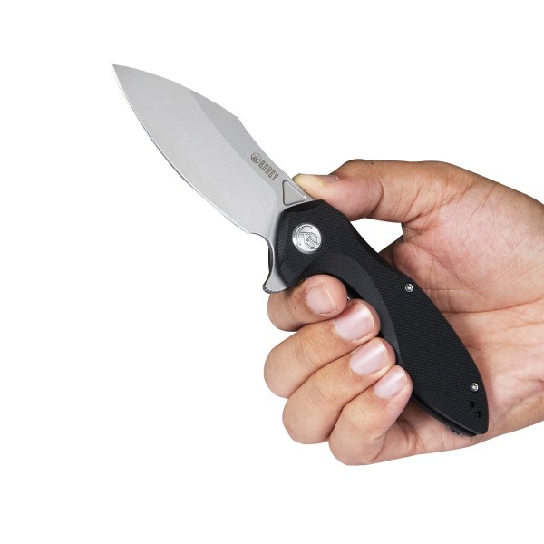Nůž zavírací taktický KUBEY Noble KU236A D2 - černý