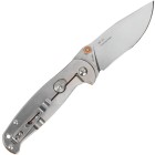 Nůž zavírací outdoorový REAL STEEL H6-S1 7776 G10 - oranžový