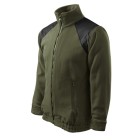 Mikina fleece unisex MALFINI HI-Q - military