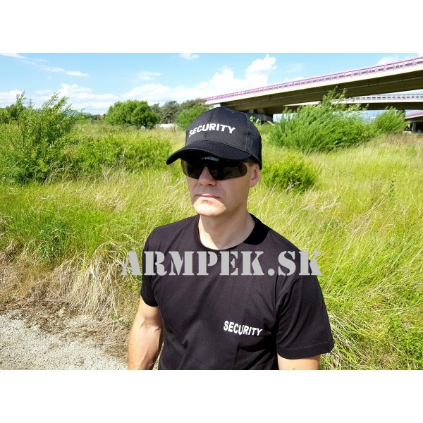 Kšiltovka baseball SECURITY MFH 10280 - černá