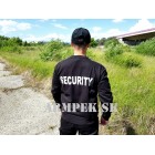 Mikina SECURITY - bílý potisk