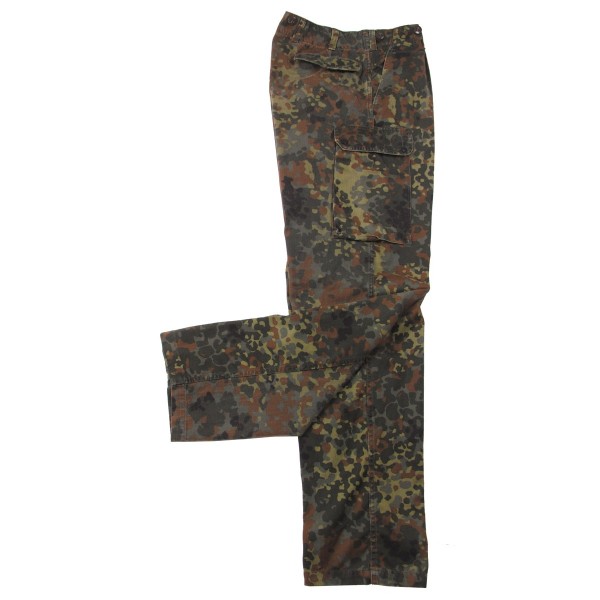 Kalhoty originální armádní BW flecktarn MFH 601130 - používané 2.třída