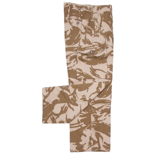 Kalhoty originální armádní britské DPM desert windproof MFH 601237 - zánovní