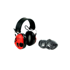 Chrániče sluchu PELTOR Sport Tac MT16H210F-478-RD elektronické, s vyměnitelnými kryty - černé/červené