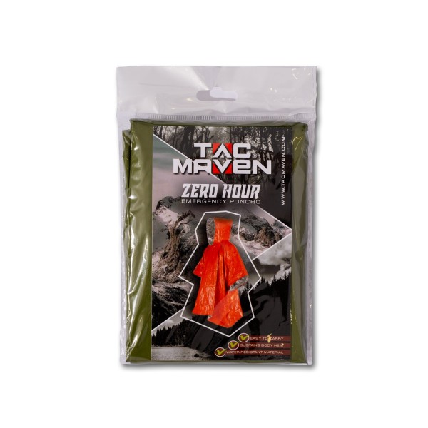 Pončo nouzové PENTAGON Zero Hour Emergency Poncho - olivové