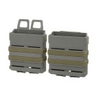 Pouzdro na 2 zásobníky FMA 7,62 polymerové - foliage green