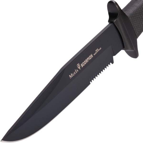 Nůž taktický s pevnou čepelí MUELA Scorpion 18W - černý