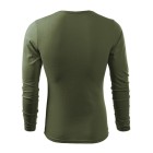 Triko s dlouhým rukávem MALFINI Fit-T Long 160g - khaki olivové