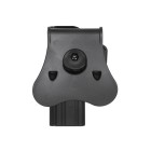 Pouzdro polymerové AMOMAX pro GLOCK 17/18/19 - černé