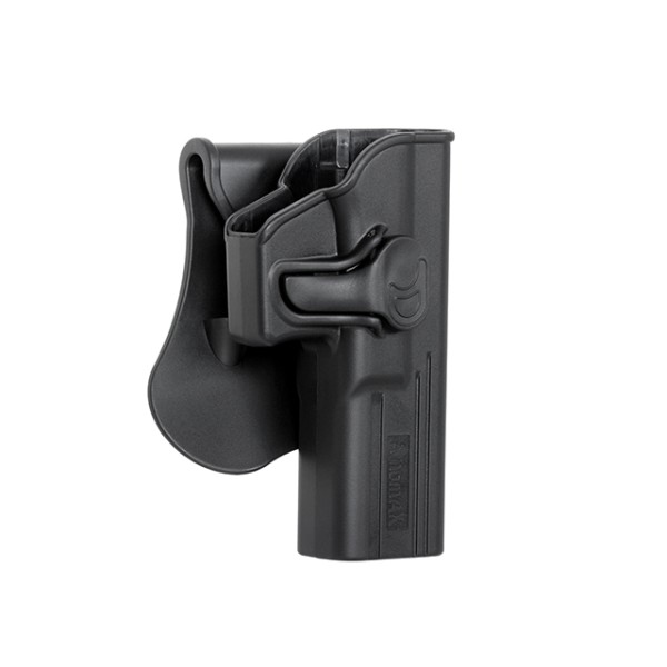Pouzdro polymerové AMOMAX pro GLOCK 17/18/19 - černé