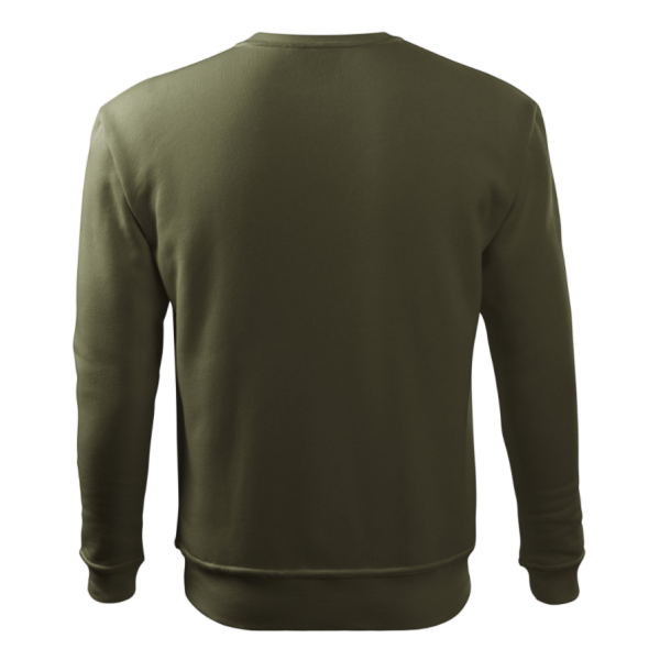 Mikina MALFINI essential bez kapuce - military green