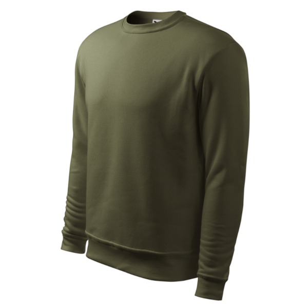 Mikina MALFINI essential bez kapuce - military green