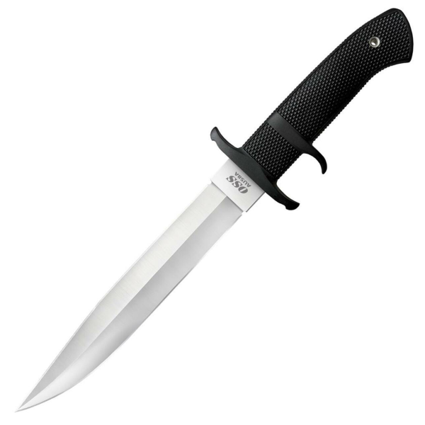 Nůž taktický s pevnou čepelí COLD STEEL OSS AUS-8A, 39LSSC - černý