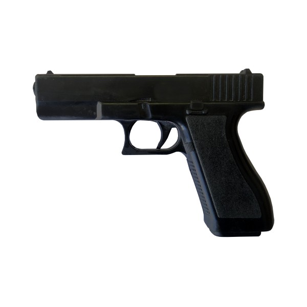Pistole tréninková GLOCK 17, gumová - černá
