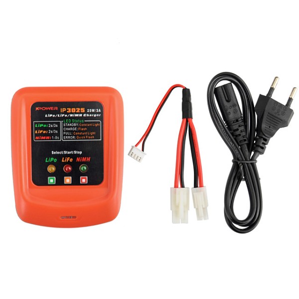 Nabíječka baterií IPOWER IP3025, Li-Po/Li-Fe/Ni-MH - 25W/3A