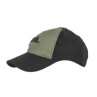 Kšiltovka HELIKON-TEX LOGO CAP - černá/olivegreen