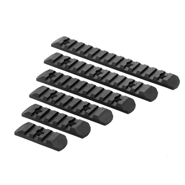 Set polymerových montáží RIS MP Rail Set - černý