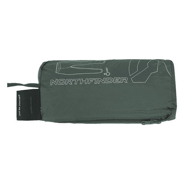 Kalhoty nepromokavé NORTHFINDER Northcover - forest green