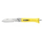 Nůž zavírací multifunkční OPINEL No.09 DIY, blistr - žlutý