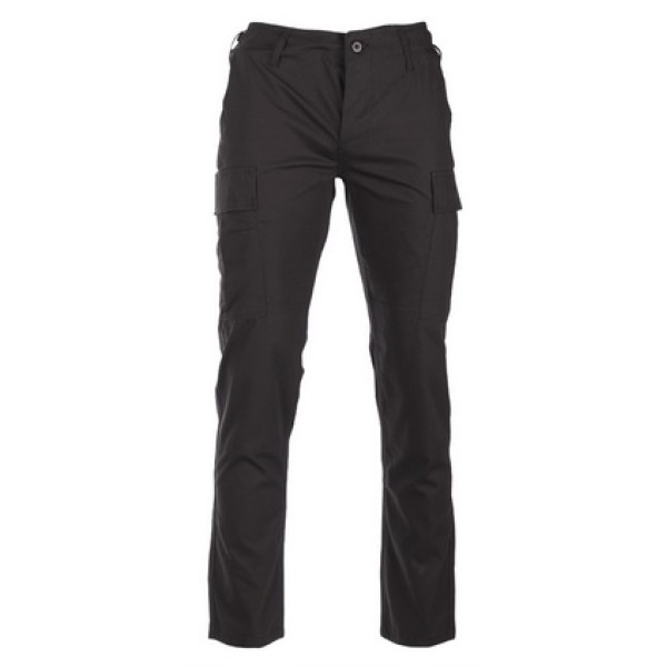 Kalhoty TEESAR US BDU RIP/STOP slim fit - černé