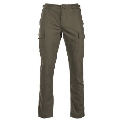 Kalhoty TEESAR US BDU RIP/STOP slim fit - olivové
