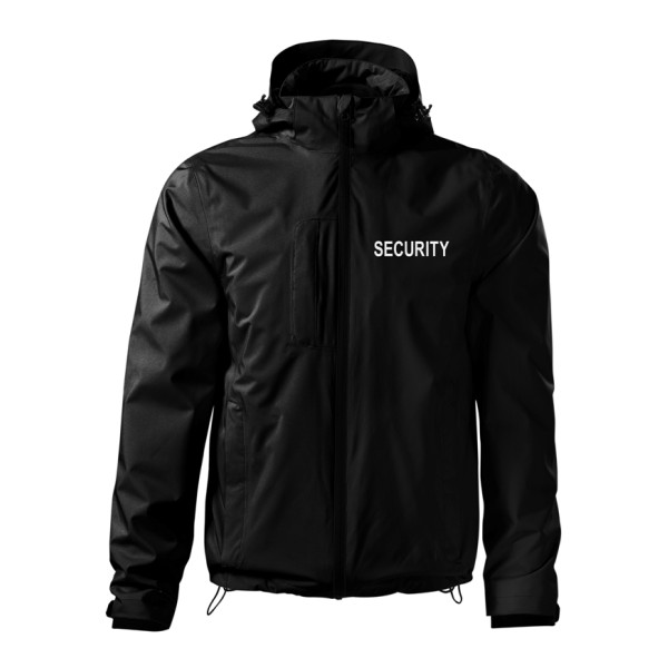 Bunda SECURITY kombinovaná 3v1 - černá