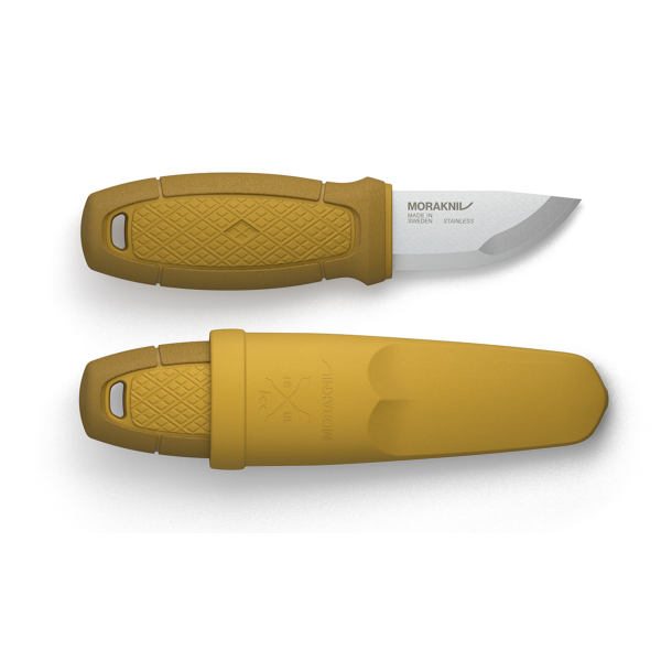 Nůž outdoorový s pevnou čepelí MORAKNIV Eldris s pouzdrem - žlutý