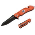 Nůž zavírací záchranářský MAGNUM 01 LL 472 EMS Rescue - oranžový
