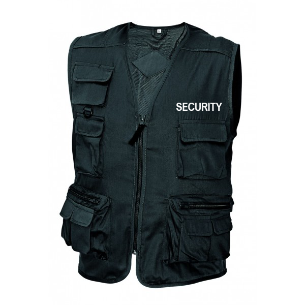 Vesta tenká SECURITY - černá