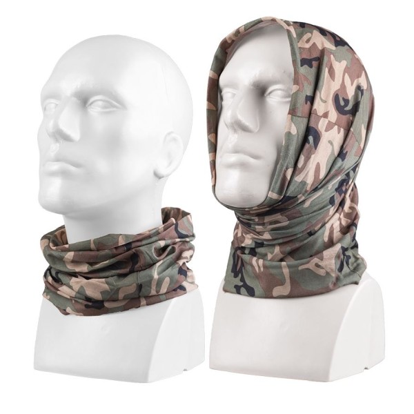 Šátek multifunkční MIL-TEC - woodland