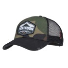 Kšiltovka PENTAGON Era Trucker BA - woodland