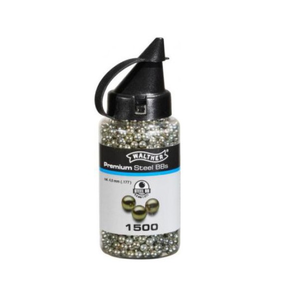 Kuličky do CO2 pistolí Walther Premium - 1500 ks