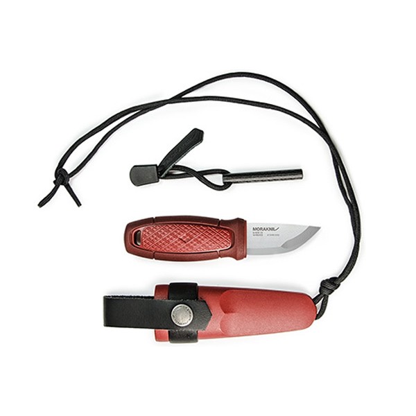 Nůž outdoorový s pevnou čepelí MORAKNIV Eldris Neck Knife Kit Stainless Steel - zelený