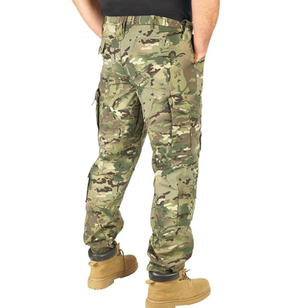 Kalhoty ACU maskáčové RIP/STOP - multicam