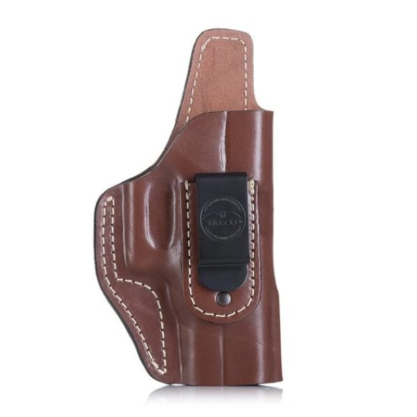 Pouzdro opaskové kožené FALCO Multifit IWB/OWB AM02-2215 pravé - hnědé