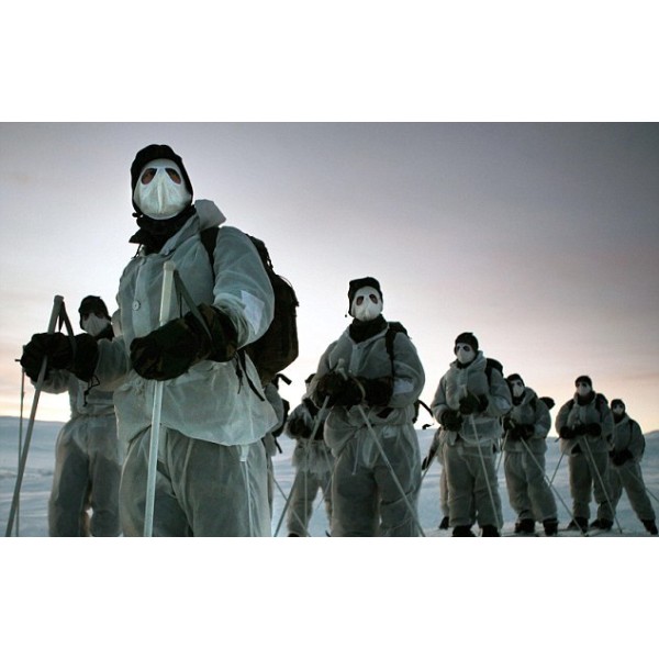 Maska ochranná obličejová britská MFH Arctic MK2 MFH 627648, nová - bílá