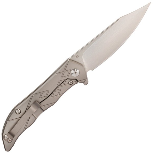 Nůž zavírací taktický CH KNIVES CH3008 GR - šedý