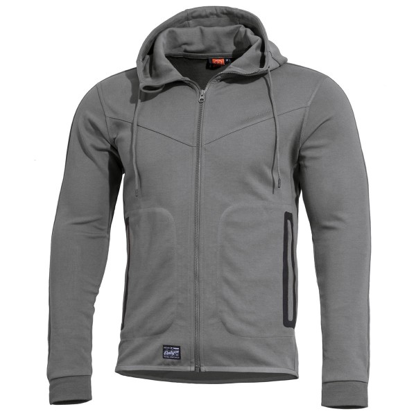 Mikina taktická PENTAGON Pentathlon 2.0 s kapucí - cinder grey