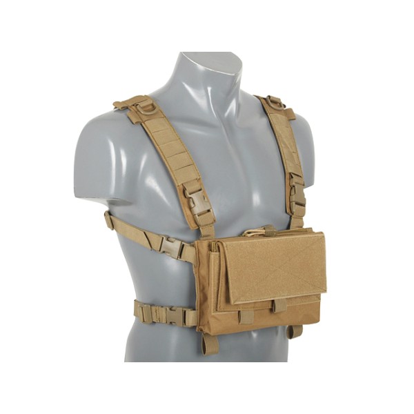 Nosič taktický hrudní 8FIELDS Hybrid Chest Rig - coyote tan