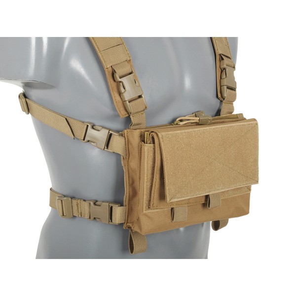 Nosič taktický hrudní 8FIELDS Hybrid Chest Rig - coyote tan