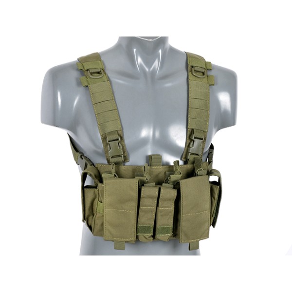 Nosič taktický hrudní 8FIELDS Chest Rig - olivový