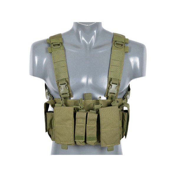 Nosič taktický hrudní 8FIELDS Chest Rig - olivový