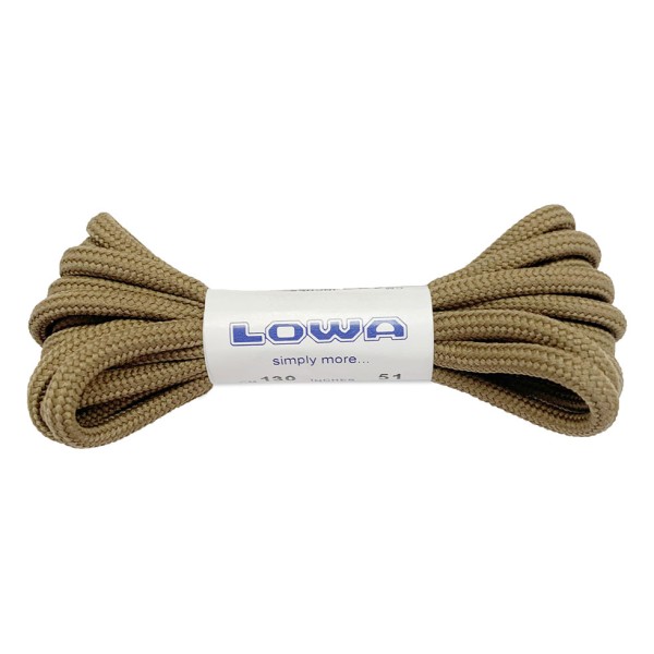 Šňůrky do obuvi LOWA 180cm - coyote OP