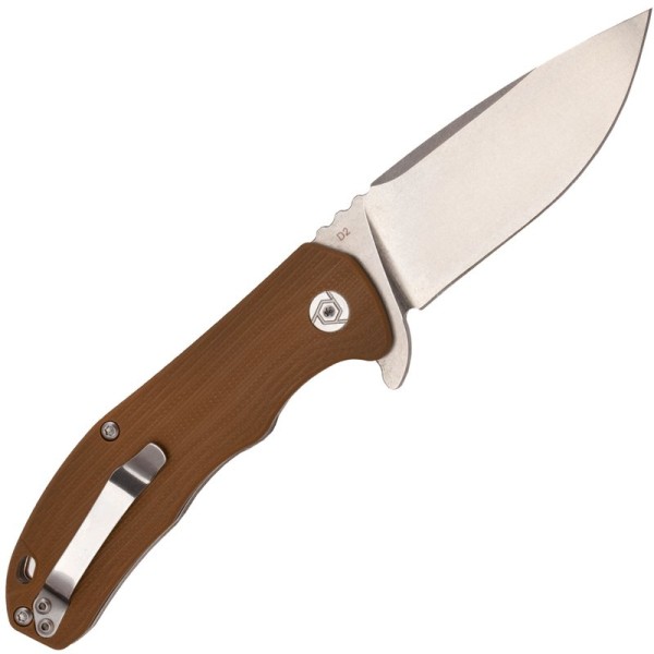 Nůž zavírací taktický CH KNIVES 3504 G10 BN - hnědý