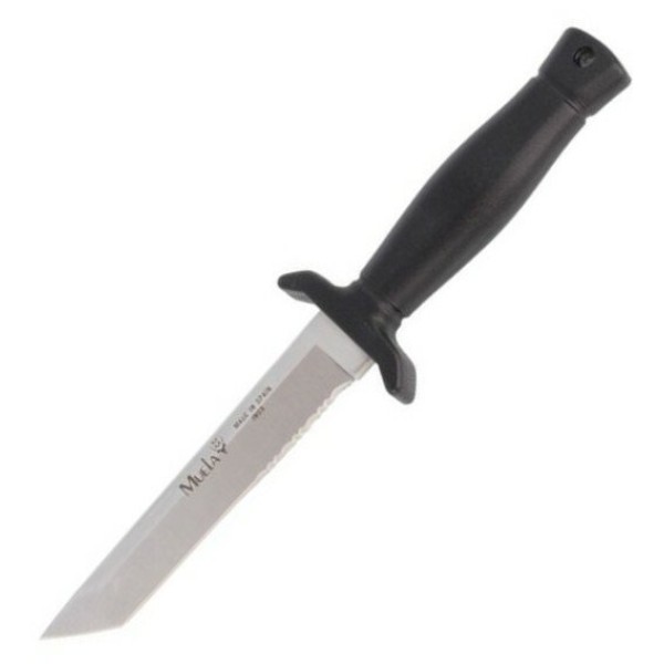 Nůž taktický s pevnou čepelí MUELA MK-13 - stříbrný