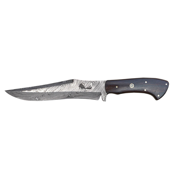 Nůž lovecký s pevnou čepelí DELLINGER Cocobolo - damaškový