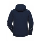 Bunda nepromokavá zimní VEP MSP softshell - navy modrá